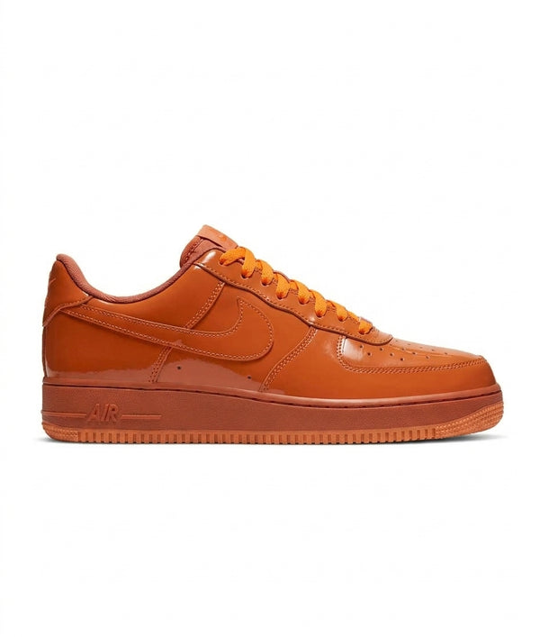 Basket Nike Air Force 1 Low Patent Pack orange