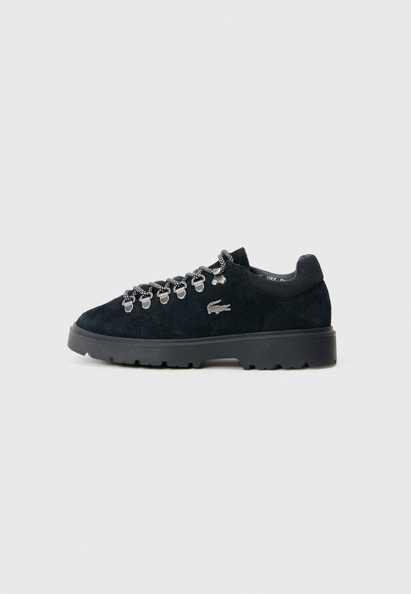 Basket Lacoste Baseshot Winter en daim noir