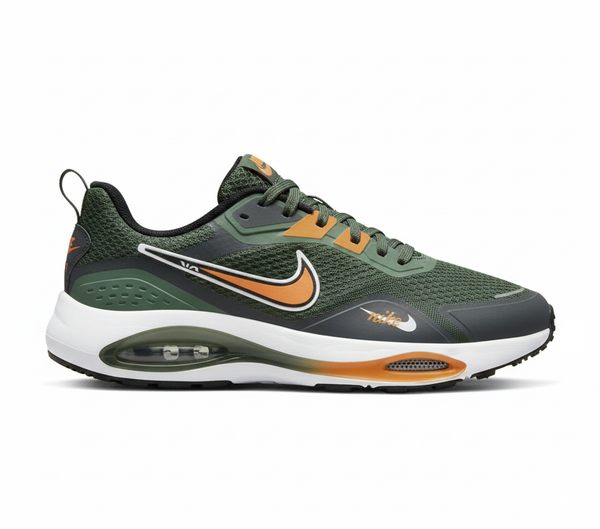 Nike Air Zoom en vert olive, orange et blanc