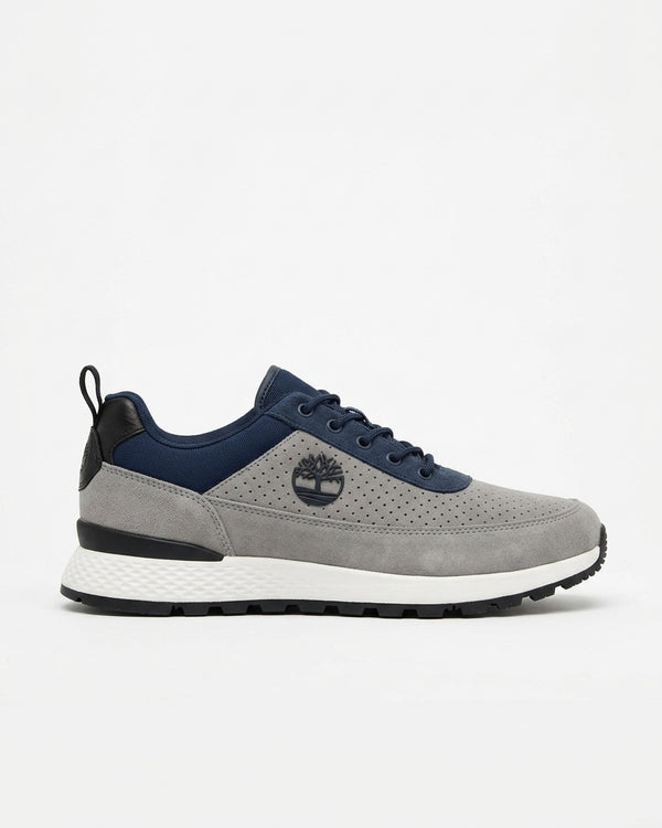 Basket timberland en cuir gris marine