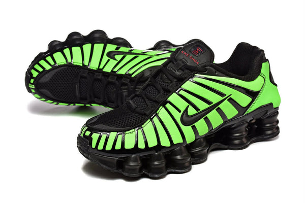 Sneakers Shox TL noir et vert