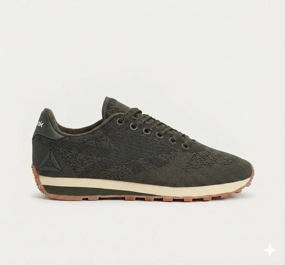 Reebok Classic Leather EBK en vert kaki