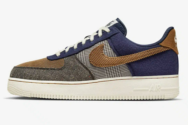 Sneaker AF1 Low '07 PRM Tweed Midnight Navy Corduroy
