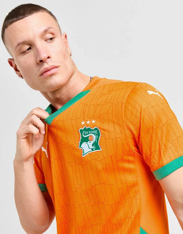 maillot domicile Puma Côte d'Ivoire 2025