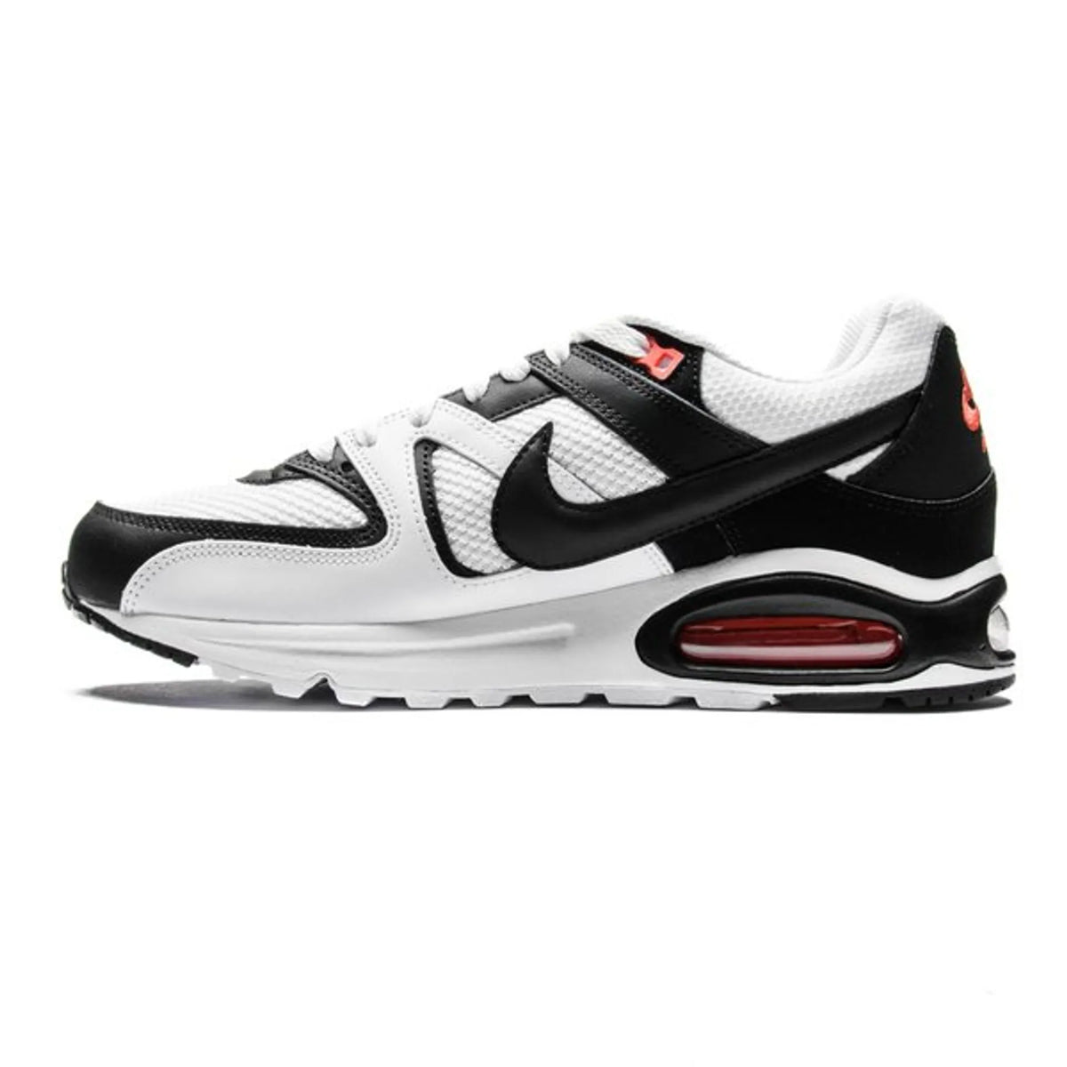 Nike Air Max Command en coloris blanc, noir et rouge