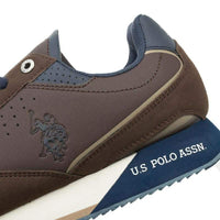 Basket U.S. Polo Assn. Nobil 183 en coloris marron