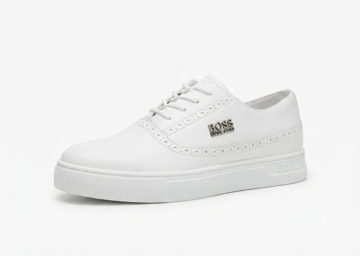 baskets décontractées BOSS en blanc