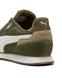 Basket Puma Softride St Miler SD en vert olive