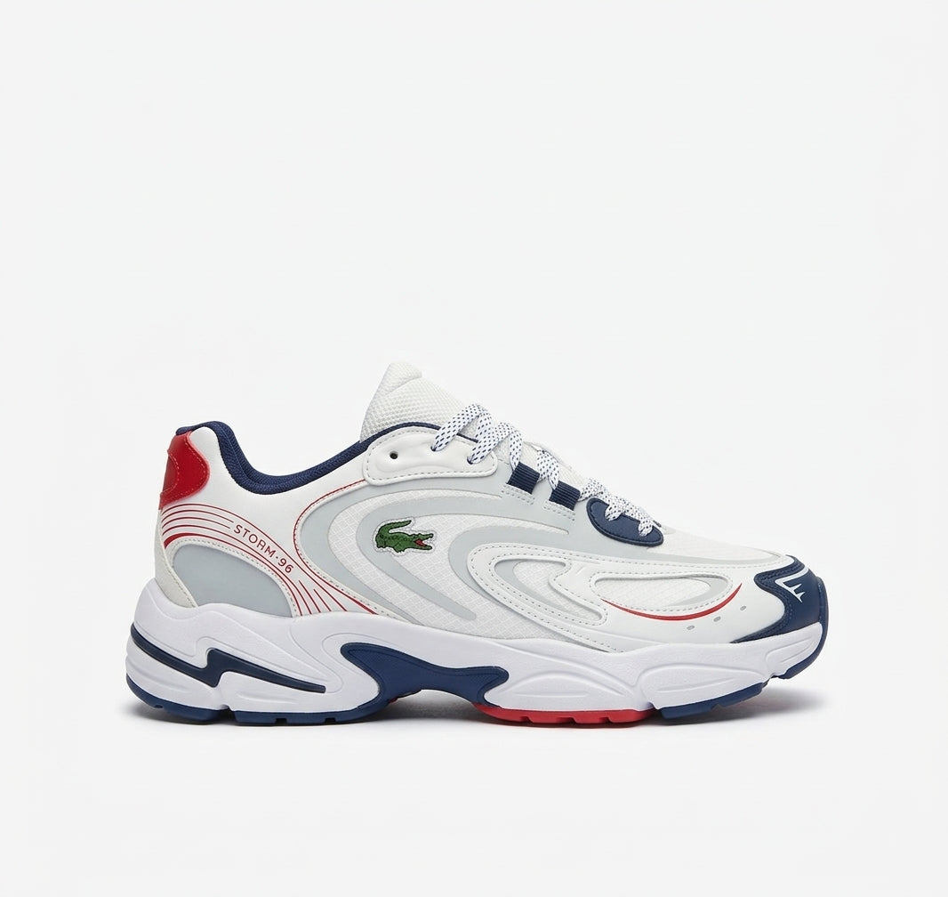 Basket Lacoste Storm 96 2K White / Blue / Blanc