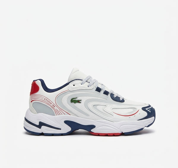 Basket Lacoste Storm 96 2K White / Blue / Blanc