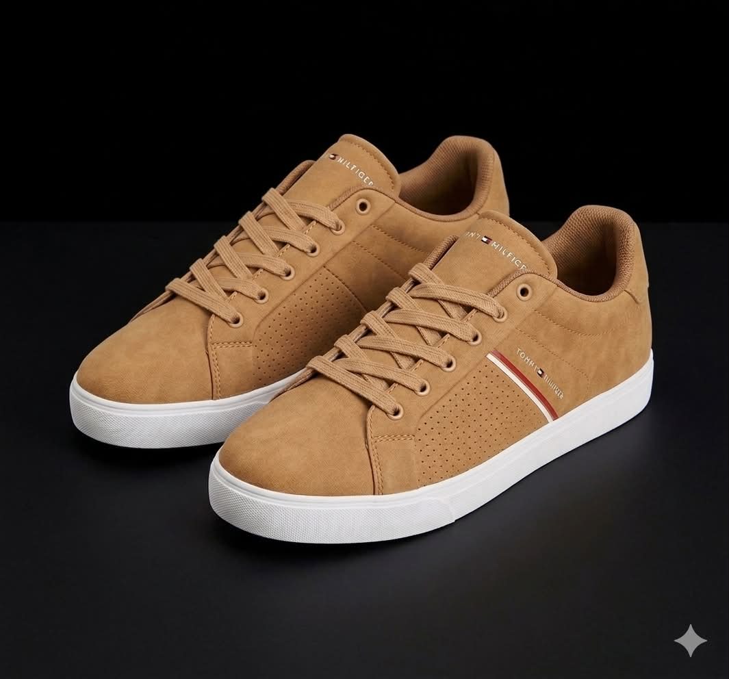 basket Tommy Hilfiger marron