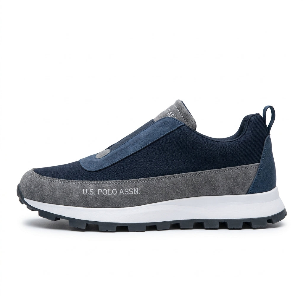 baskets U.S. Polo Assn gris marine