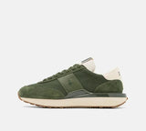 Polo Ralph Lauren Train 89 en cuir olive/kaki