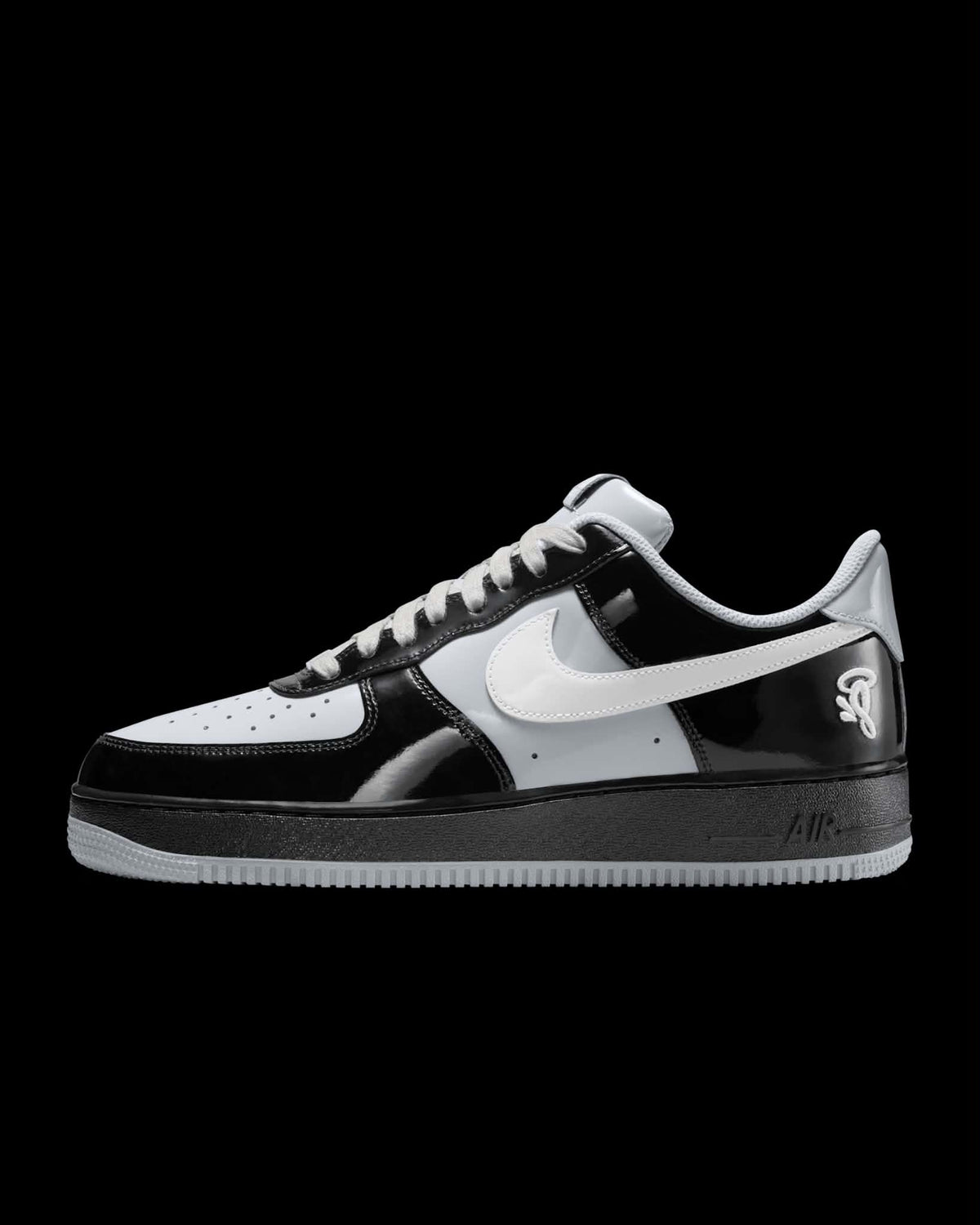 Basket Air Force 1 Low Syna World x Central Cee Black White Grey