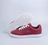 baskets Lacoste bordeaux
