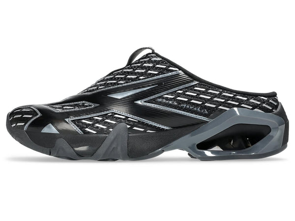 Mules ASICS x Kiko Kostadinov Novalis Gel-Styrax en Obsidian Black/Pure Silver