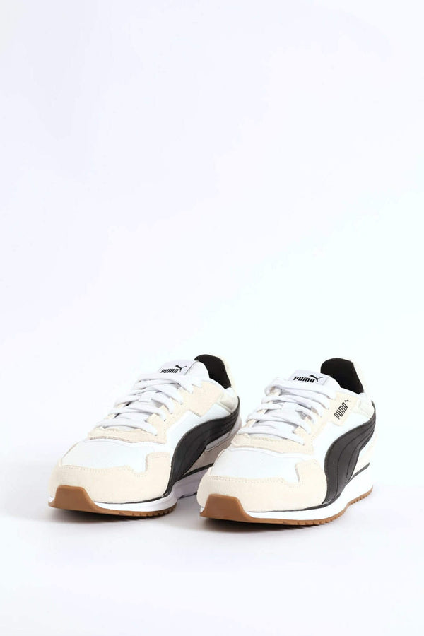 Basket Puma Softride St Miler blanche et beige