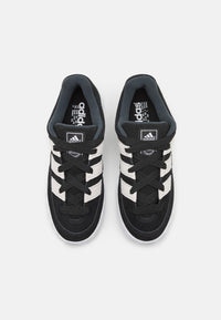 Basket  adidas Adimatic Black White Suede