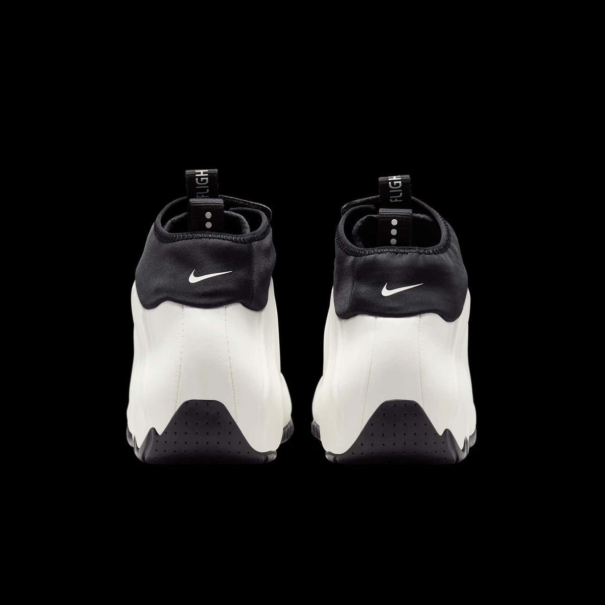 Basket Nike Air Flightposite Sail Black
