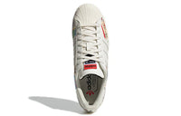 Adidas Superstar 'Cream White Red'