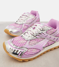 Basket Bottega Veneta Orbit Pink Mesh