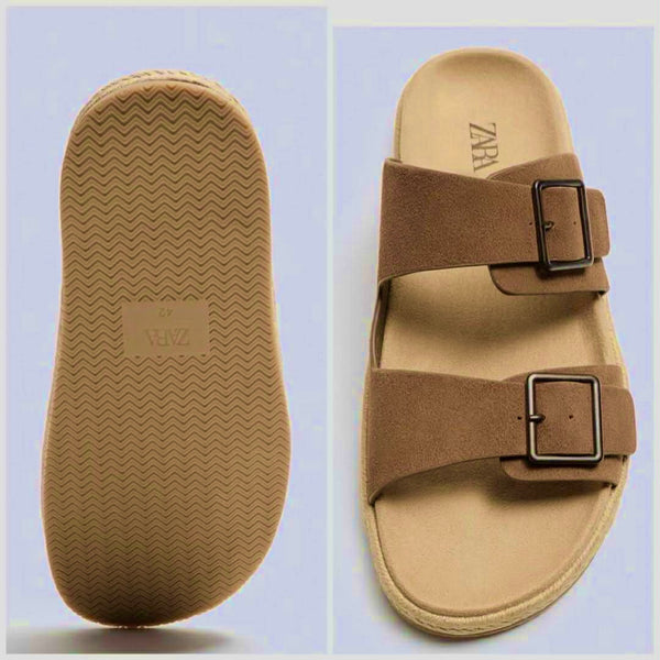 Sandales Homme en Cuir de Zara