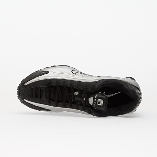 Nike Men's Shox R4 (Black/Black-Metallic Silver)