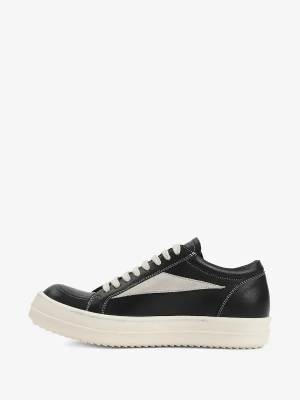 Basket Rick Owens Vintage en cuir noir