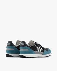 baskets de couleur bloc Emporio Armani