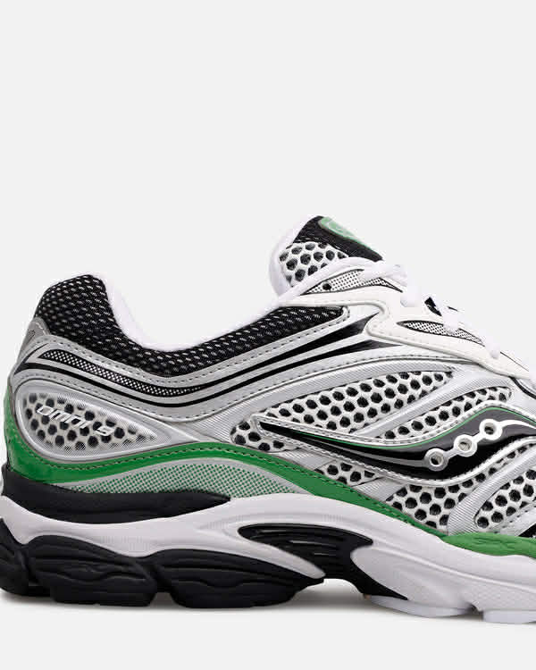 Sneaker Saucony ProGrid Omni 9 White Silver Green