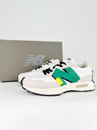 Basket New Balance 327 White Green Light Grey
