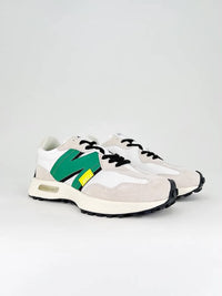 Basket New Balance 327 White Green Light Grey