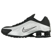 Nike Men's Shox R4 (Black/Black-Metallic Silver)