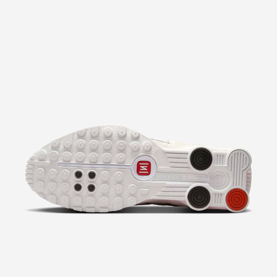 Basket Nike Shox R4 « White/Phantom/Picante Red »