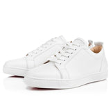 sneaker Christian Louboutin Louis Junior en cuir blanc
