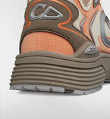 basket Dior B30 Sneaker Orange Brown White