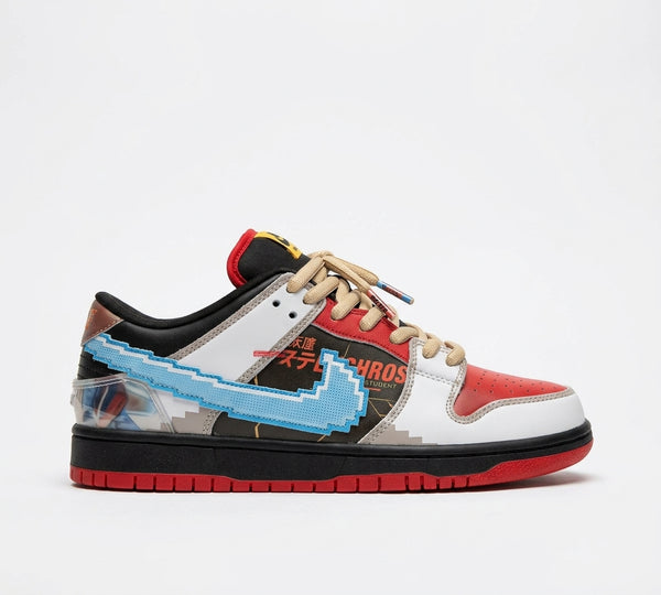 Basket Nike SB Dunk Low Custom Super Mario Bros.