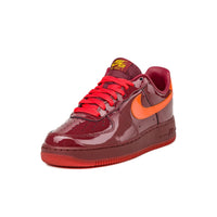 Basket Nike Air Force 1 Low Patent Leather Dark Team Red Safety Orange