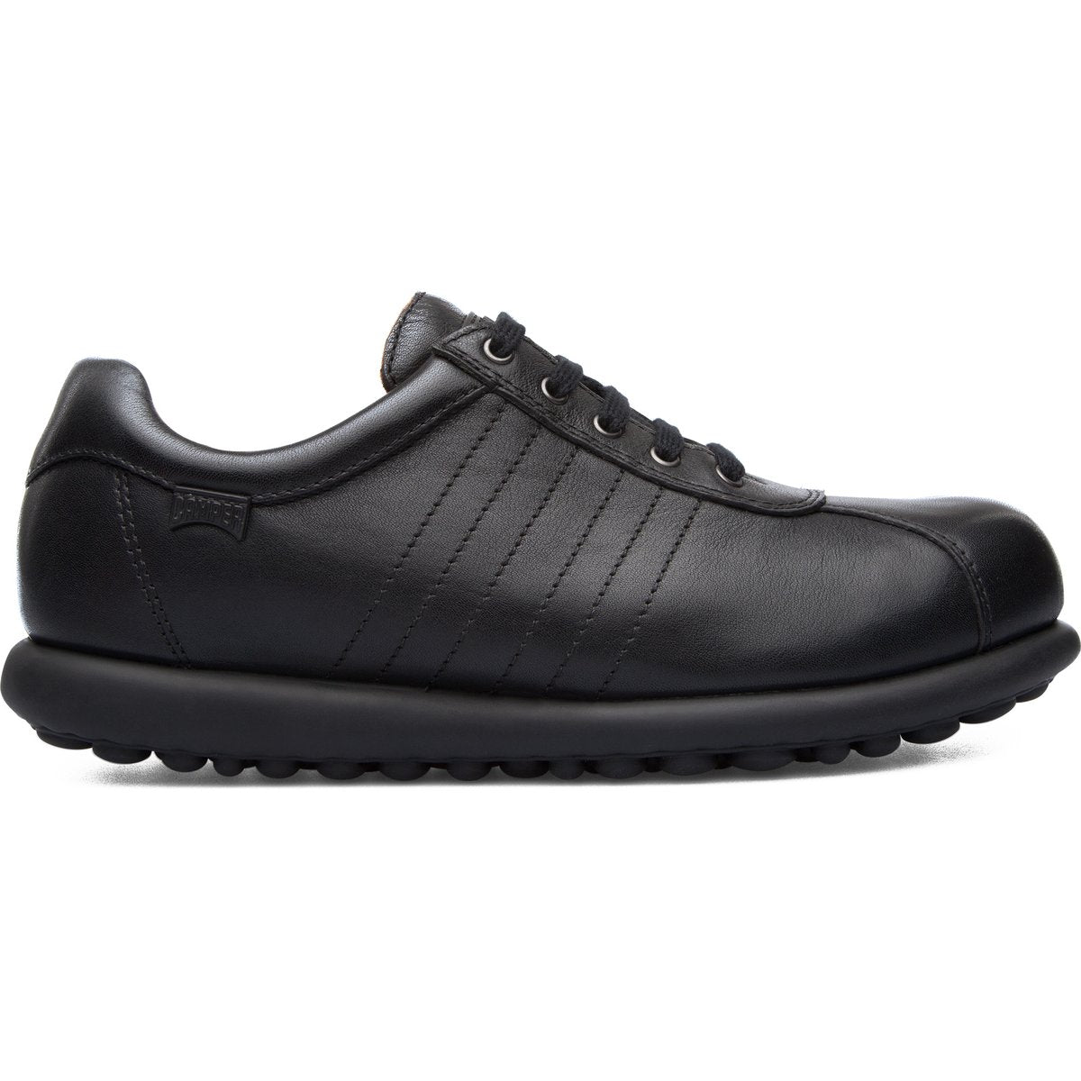Basket Camper Pelotas cuir noir