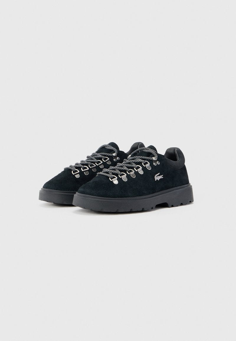 Basket Lacoste Baseshot Winter en daim noir