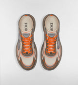 basket Dior B30 Sneaker Orange Brown White