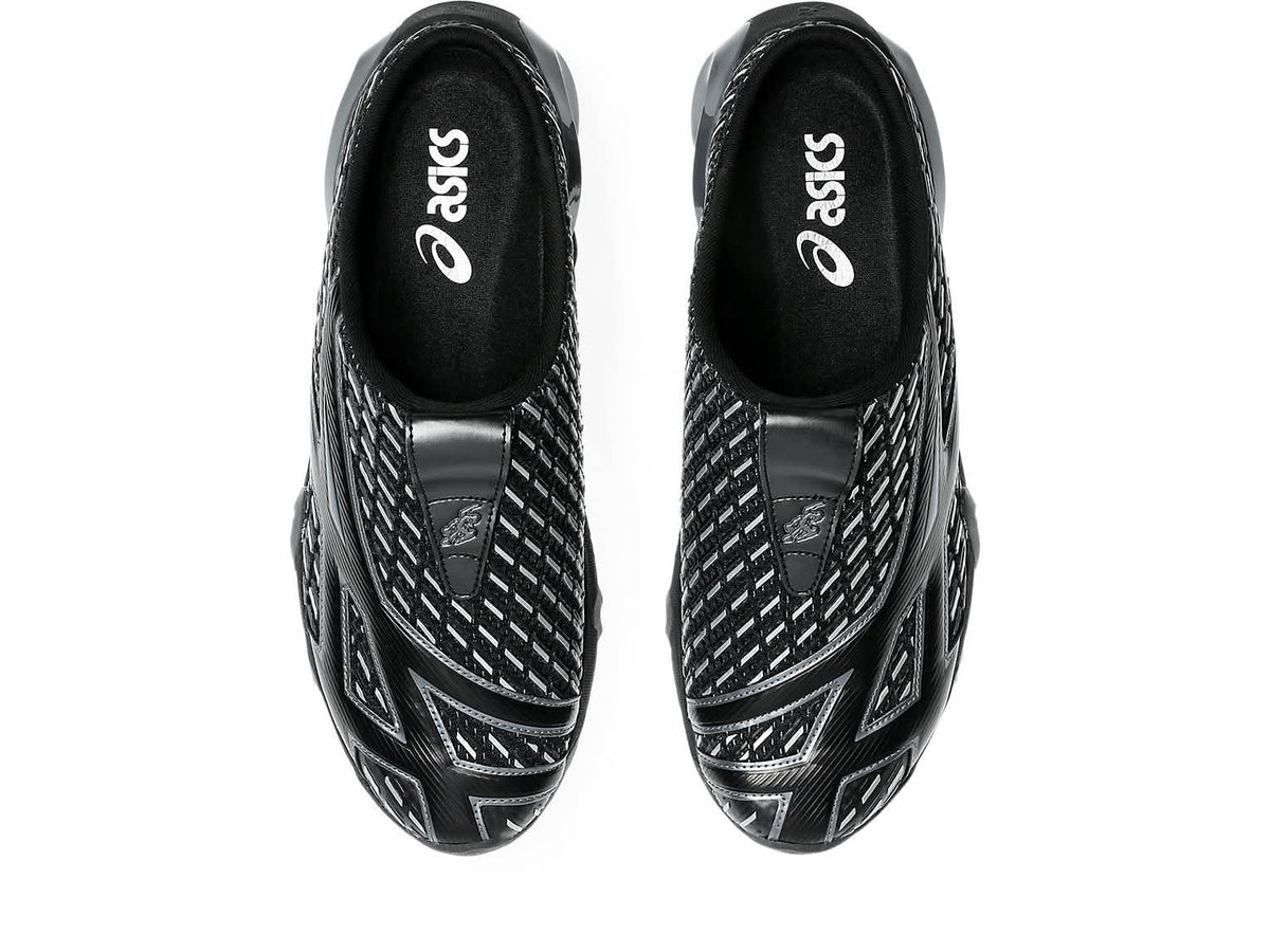 Mules ASICS x Kiko Kostadinov Novalis Gel-Styrax en Obsidian Black/Pure Silver