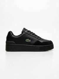 Basket LC Ace Clip en cuir et daim noire