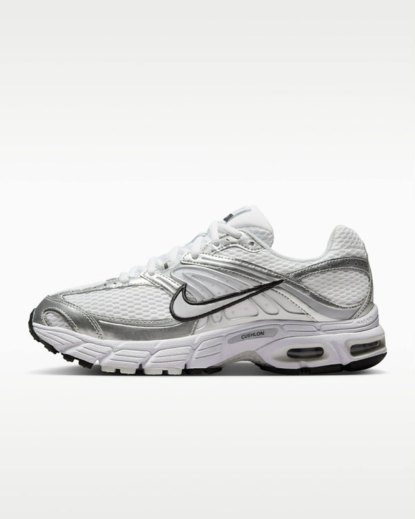 Sneakers Air Max Moto 2K blanc et argent métallisé