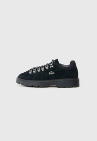 Basket Lacoste Baseshot Winter en daim noir