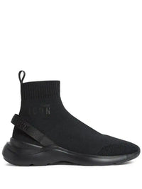 basket montante Dsquared2 Icon Fly noire revisite