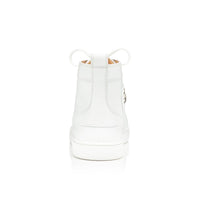 baskets montantes Christian Louboutin Louis en cuir de veau blanc