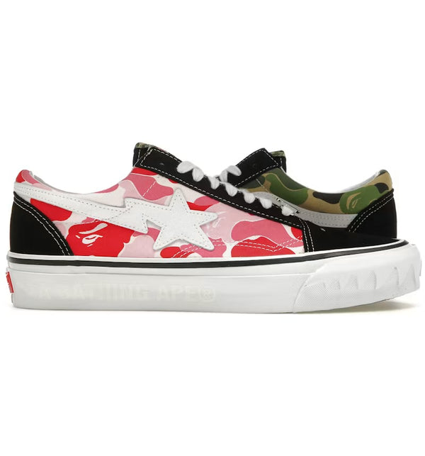 Basket Vans LX Old Skool BAPE ABC Multi-Camouflage
