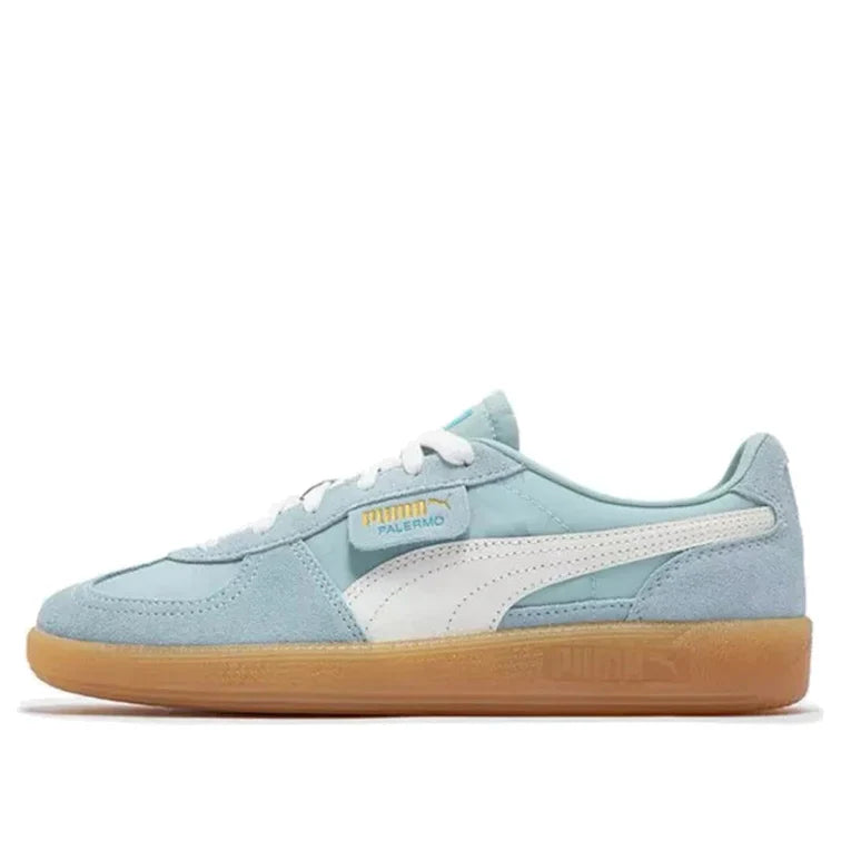 Puma Palermo bleu ciel- blanc