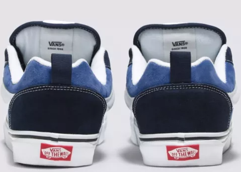Vans Knu Skool bleu marine et blanc